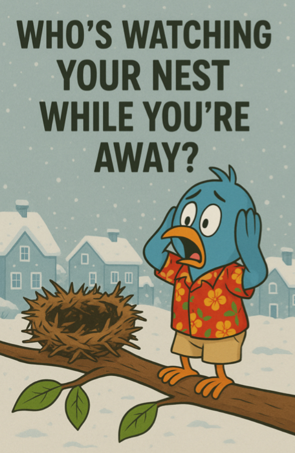 Who's watching your nest while you are away?