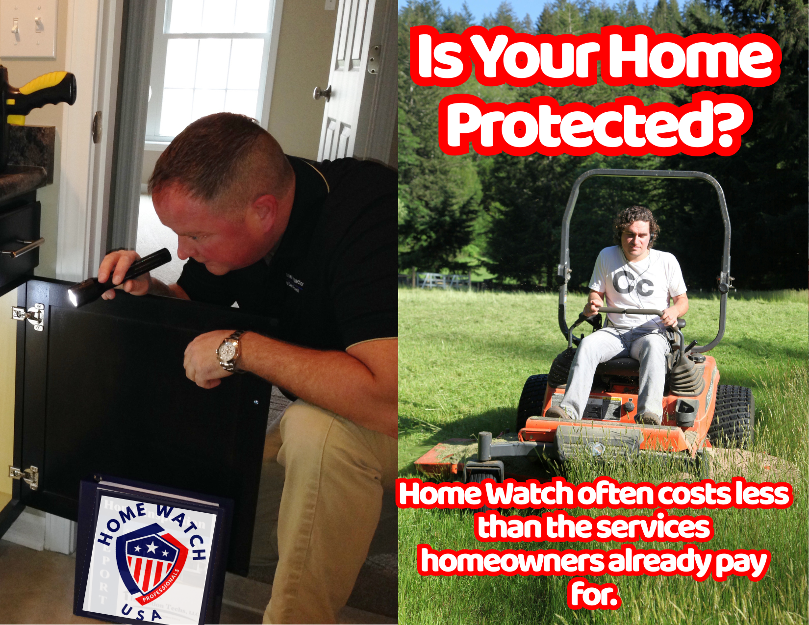 home watch vs lawn care Rochester NY comparison